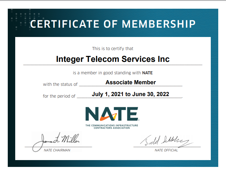 NATE Certification